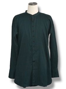 flat sholder shirts cottomsath with loose thread GREEN eofm ե