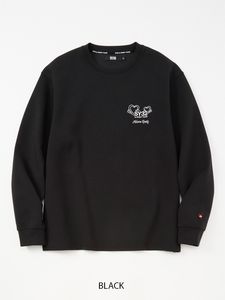 ĹµT MINI LOGO SWEAT L/S TEE BLACK SY32 by SWEET YEARS 磻ƥȥХȥ䡼