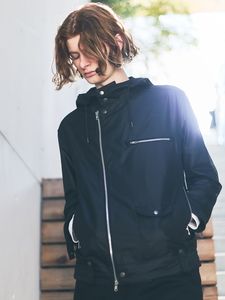 【Cool Dots 】ライダース ブルゾン ブラック 5351POUR LES HOMMES 5351プール・オム