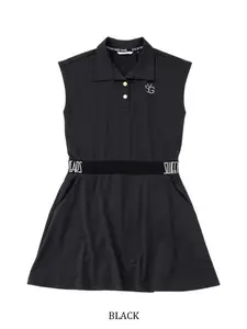 ��ǥ����� ���ԡ��� WAIST LOGO ONE PIECE BLACK SY32 GOLF �����磻�����ƥ����ȥ��Х����������ȥ��䡼�� �����