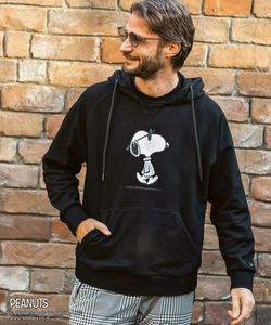 スヌーピー ジョー・クールフーディー ホワイト 1PIU1UGUALE3 RELAX ウノピゥウノウグァーレトレ リラックス