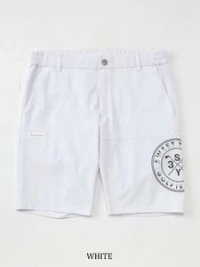 �ϡ��եѥ�� DOUBLE CLOTH SHORTS WHITE SY32 by SWEET YEARS GOLF �����磻�����ƥ��ȥ��Х����������ȥ��䡼���������