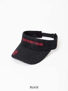 ����Х����� MESH EMB SUN VISOR SY32 by SWEET YEARS GOLF �����磻�����ƥ��ȥ��Х����������ȥ��䡼�������