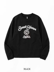ĹµT����� COLLEGE LOGO L/S TEE BLACK SY32 by SWEET YEARS �����磻�����ƥ��ȥ��Х����������ȥ��䡼��