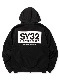 SY32 by SWEET YEARS��BACK BOX LOGO ZIP HOODIE��BLACK�ڥ����磻�����ƥ��ȥ��Х����������ȥ��䡼����