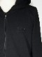 SY32 by SWEET YEARS��BASIC ZIP HOODIE��BLACK��BLACK�ڥ����磻�����ƥ��ȥ��Х����������ȥ��䡼�������åץա��ǥ������֥�å��ߥ֥�å���