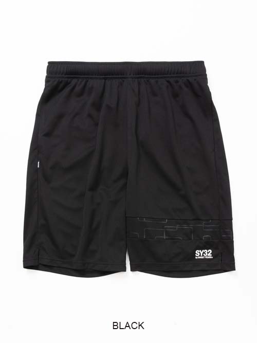 ���硼�ȥѥ�� EMBOSS GEOMETRY SHORT PANTS BLACK SY32 by SWEET YEARS �����磻�����ƥ����ȥ��Х����������ȥ��䡼��