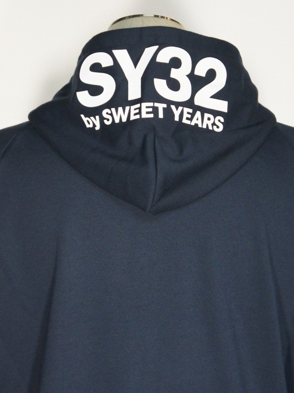 SY32 by SWEET YEARS��BASIC ZIP HOODIE��NAVY�ڥ����磻�����ƥ��ȥ��Х����������ȥ��䡼�������åץա��ǥ������ͥ��ӡ���