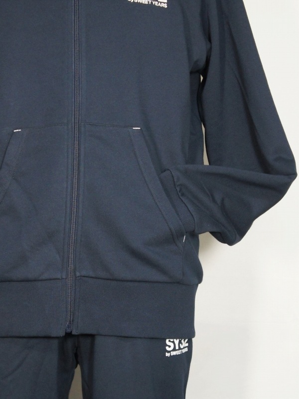 SY32 by SWEET YEARS��BASIC ZIP HOODIE��NAVY�ڥ����磻�����ƥ��ȥ��Х����������ȥ��䡼�������åץա��ǥ������ͥ��ӡ���