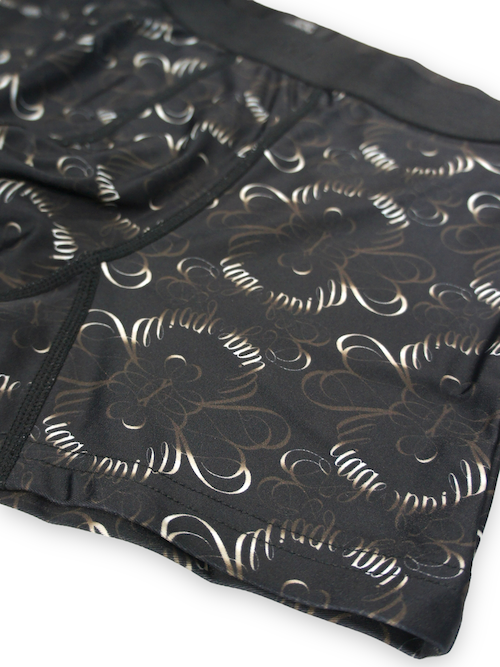 ALLIAGE��BOXER PANTS��BLACK��GOLD�ڥ��ꥢ�������