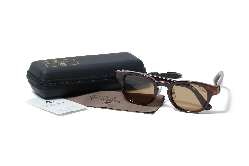 ���󥰥饹�ڥ������ա�Hudson Brown Polarized �ʻ������и���󥺡� ELEBROU eyewear ����֥�