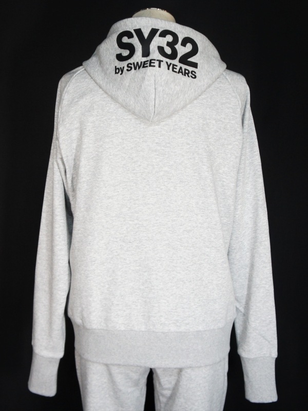 SY32 by SWEET YEARS��BASIC ZIP HOODIE��GRAY�ڥ����磻�����ƥ��ȥ��Х����������ȥ��䡼�������åץա��ǥ��������졼��