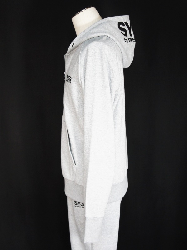 SY32 by SWEET YEARS��BASIC ZIP HOODIE��GRAY�ڥ����磻�����ƥ��ȥ��Х����������ȥ��䡼�������åץա��ǥ��������졼��