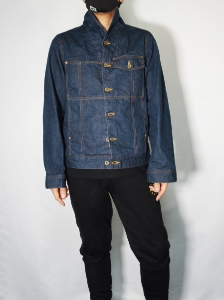 eofm��DENIM SHORT JACKET�� BLUE �ڥ����ե��