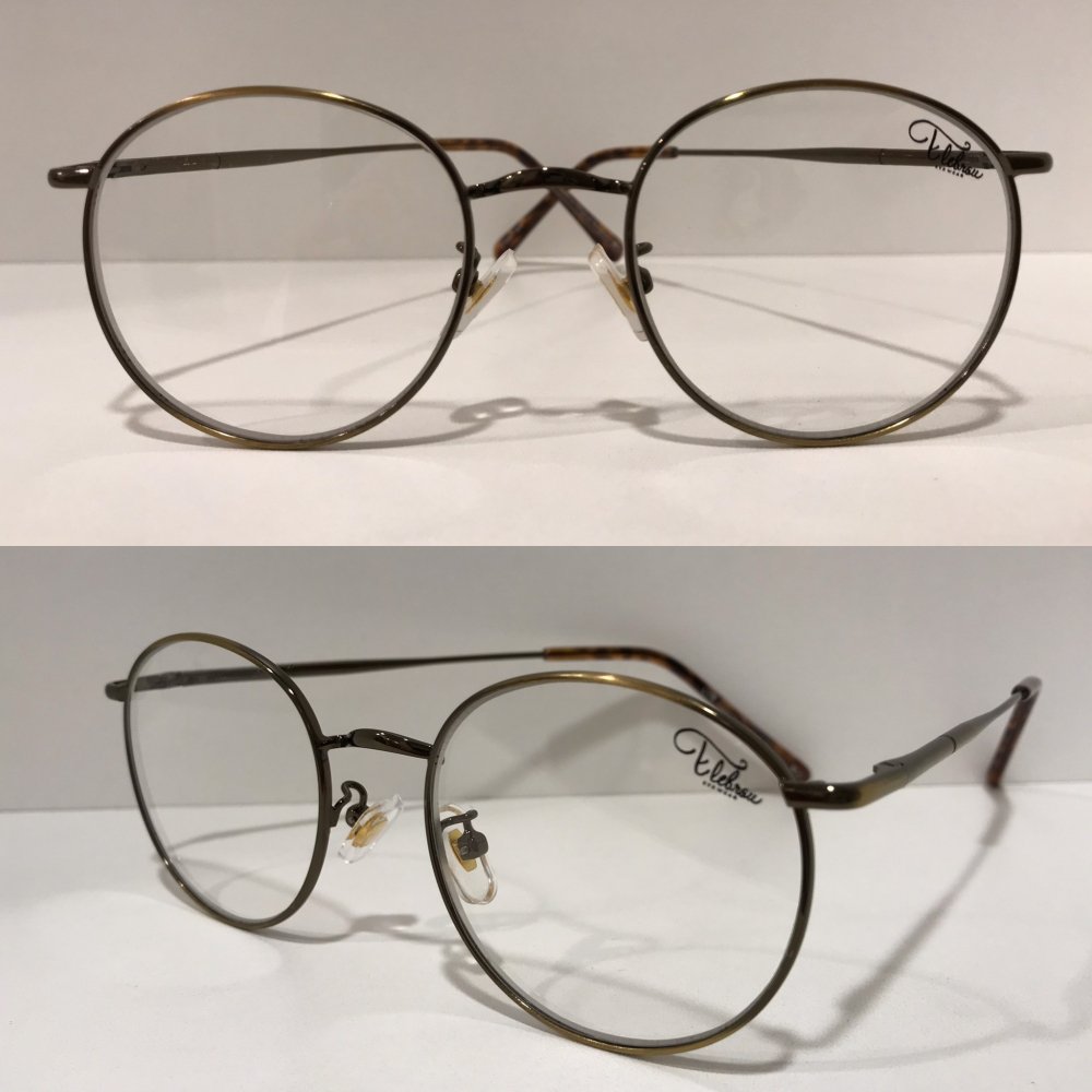 ELEBROU eyewear�֡ڥ������ա�No.370 Washington�� GOLD�ڥ���֥���