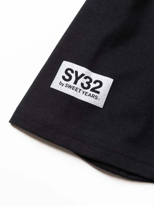 30%OFF T����� ADDRESS MINI LOGO BIG TEE BLACK SY32 by SWEET YEARS �����磻�����ƥ��ȥ��Х����������ȥ��䡼��