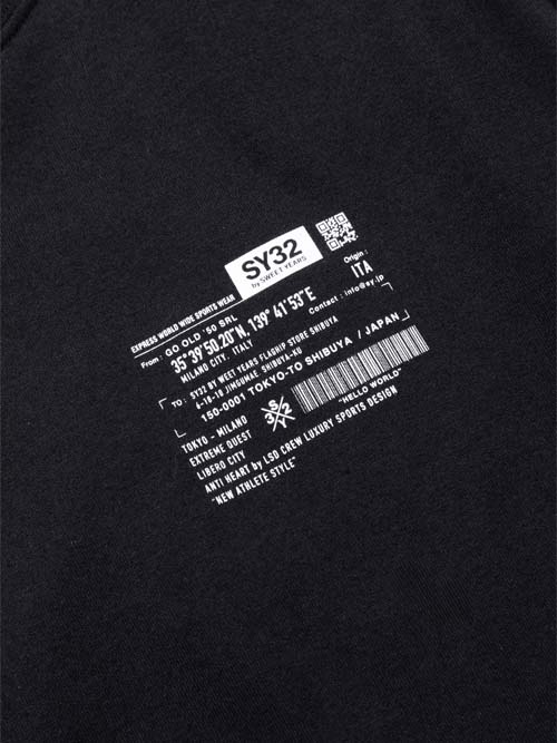 30%OFF T����� ADDRESS MINI LOGO BIG TEE BLACK SY32 by SWEET YEARS �����磻�����ƥ��ȥ��Х����������ȥ��䡼��