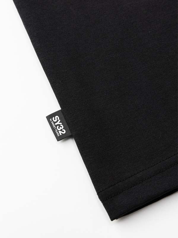 ĹµT����� �֥�å� MULTI LOGO BACKPRINT L/S TEE BLACK SY32 by SWEET YEARS �����磻�����ƥ��ȥ��Х����������ȥ��䡼��