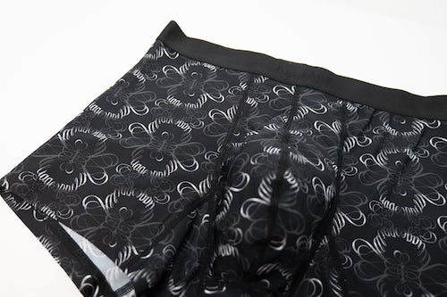 ALLIAGE��BOXER PANTS��BLACK��SILVER�ڥ��ꥢ�������