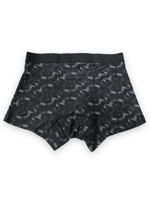 ALLIAGE��BOXER PANTS��BLACK��SILVER�ڥ��ꥢ�������