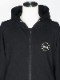 SY32 by SWEET YEARS��WORLD STAR ZIP HOODIE��BLACK