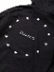 SY32 by SWEET YEARS��WORLD STAR ZIP HOODIE��BLACK