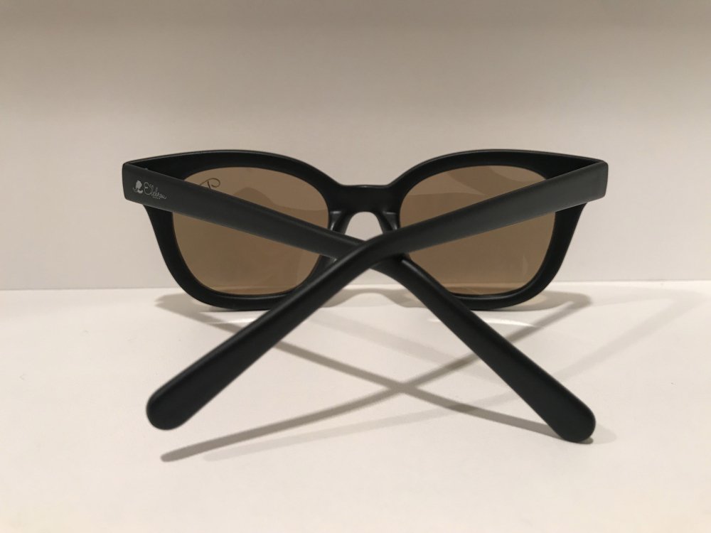 ELEBROU eyewear�֡ڥ������ա�No,323 Milolii Black Brown POLARIZED���и�������̻��͡ˡ� BLACK�ڥ���֥���