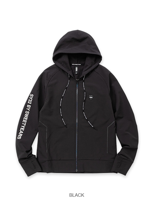 ���ȡ���ե꡼�����㥱�å� STORM FLEECE JACKET BLACK SY32 by SWEET YEARS �����磻�����ƥ��ȥ��Х����������ȥ��䡼��