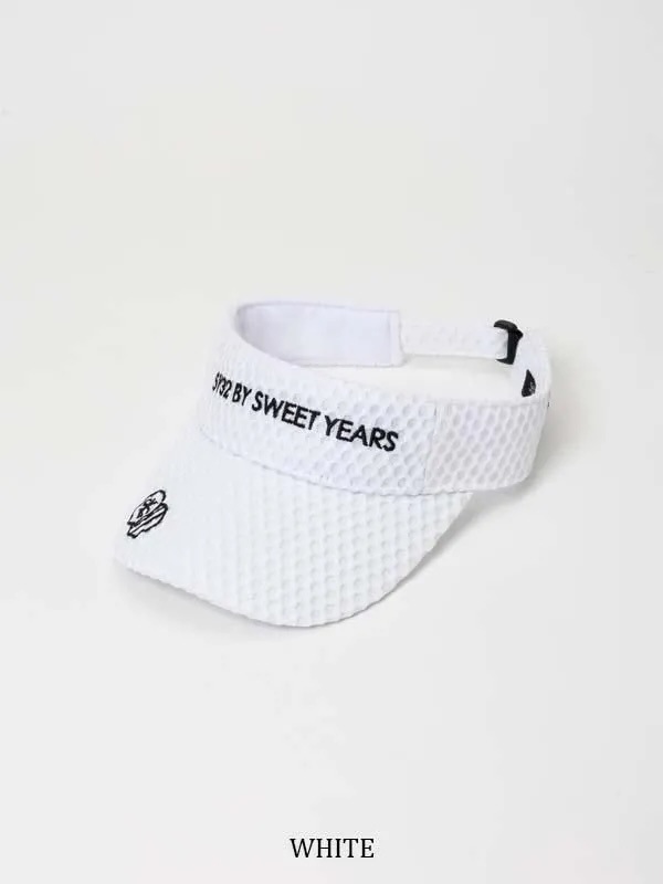 10%OFF ����Х����� MESH EMB SUN VISOR SY32 by SWEET YEARS GOLF �����磻�����ƥ��ȥ��Х����������ȥ��䡼�������