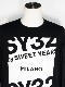 SY32 by SWEET YEARS��MILANO LOGO L/S TEE��BLACK