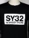 ĹµT����� BOX LOGO L/S TEE BLACK��WHITE SY32 by SWEET YEARS