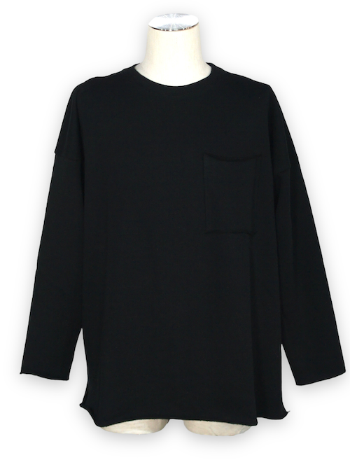 eofm��side gusset seat shirts��BLACK�ڥ����ե��