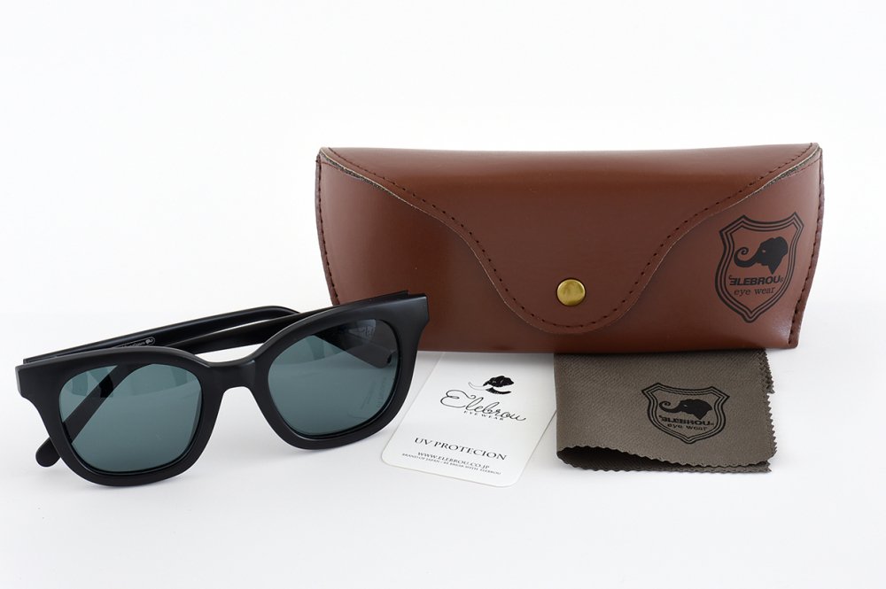 ELEBROU eyewear�֡ڥ������ա�No,373 Milolii BlackG15 POLARIZED���и�������̻��͡ˡ� BLACK�ڥ���֥���