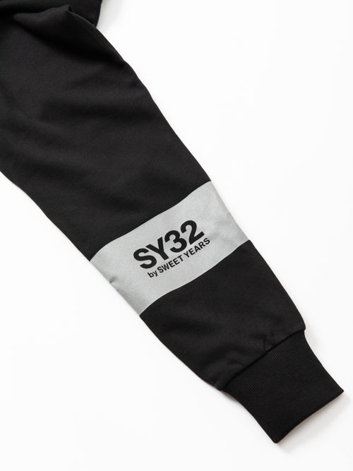 SY32 by SWEET YEARS��WORLD STAR SWEAT PANTS��BLACK