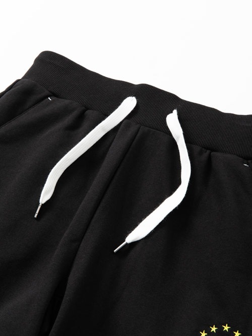 SY32 by SWEET YEARS��WORLD STAR SWEAT PANTS��BLACK
