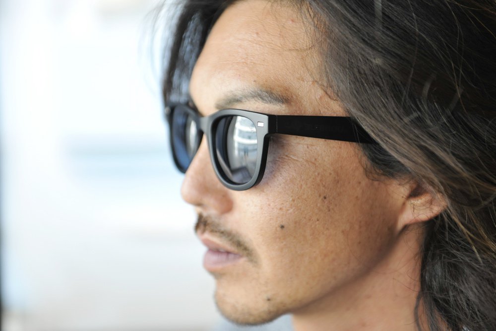 ELEBROU eyewear�֡ڥ������ա�No,235 WAIKIKI Seaview POLARIZED���и�������̻��͡ˡ� BLACK�ڥ���֥���