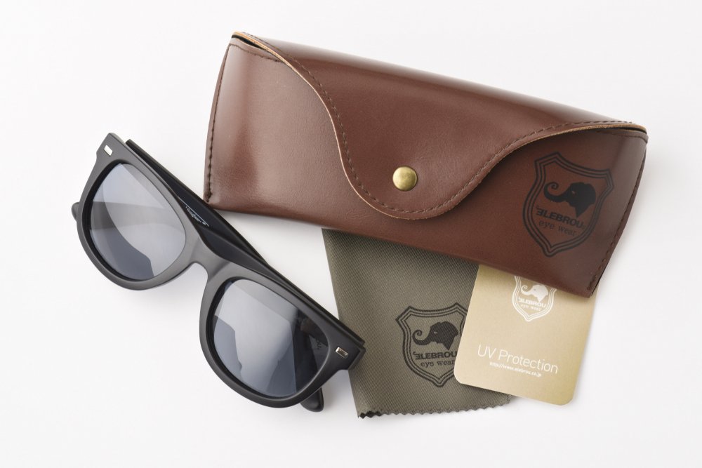 ELEBROU eyewear�֡ڥ������ա�No,235 WAIKIKI Seaview POLARIZED���и�������̻��͡ˡ� BLACK�ڥ���֥���