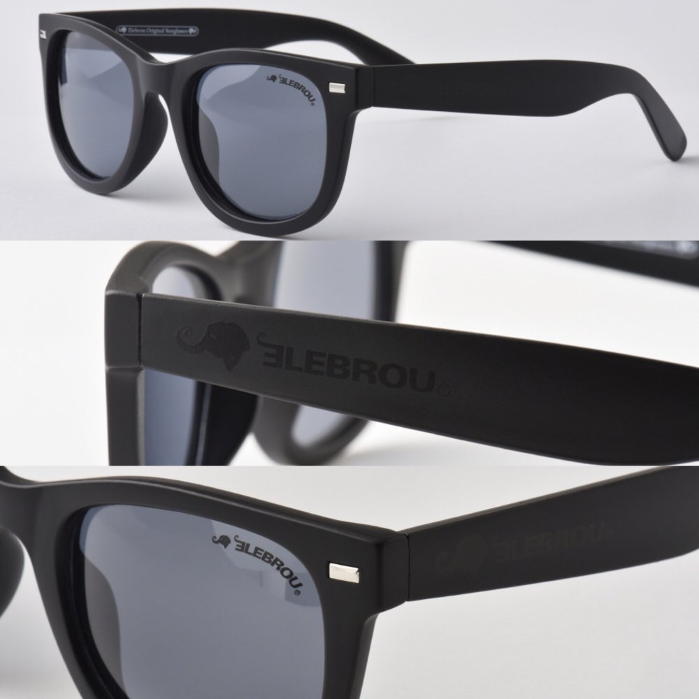ELEBROU eyewear�֡ڥ������ա�No,235 WAIKIKI Seaview POLARIZED���и�������̻��͡ˡ� BLACK�ڥ���֥���
