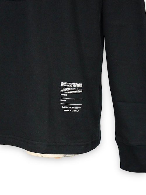 SY32 by SWEET YEARS��HEART BOX LOGO L/S TEE��BLACK��WHITE