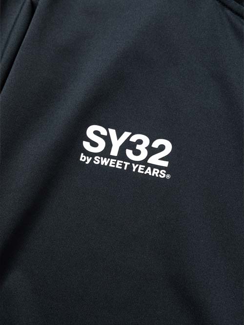ZIPフーディー RASH GUARD ZIP HOODIE BLACK SY32 by SWEET