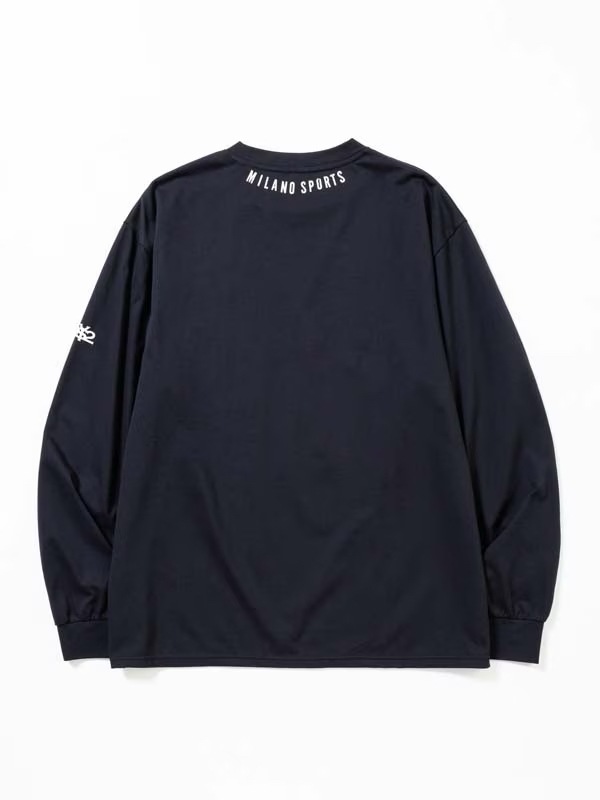 ĹµT����� NECK ROUND PRINT L/S TEE  BLACK SY32 by SWEET YEARS �����磻�����ƥ��ȥ��Х����������ȥ��䡼��