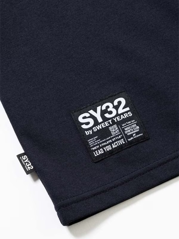 ĹµT����� NECK ROUND PRINT L/S TEE  BLACK SY32 by SWEET YEARS �����磻�����ƥ��ȥ��Х����������ȥ��䡼��