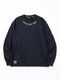 ĹµT����� NECK ROUND PRINT L/S TEE  BLACK SY32 by SWEET YEARS �����磻�����ƥ��ȥ��Х����������ȥ��䡼��