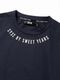 ĹµT����� NECK ROUND PRINT L/S TEE  BLACK SY32 by SWEET YEARS �����磻�����ƥ��ȥ��Х����������ȥ��䡼��