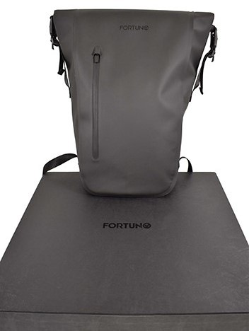 FORTUNA HOMME��NoSeam RollTopBackPack FHBP-001��BLACK�ڥե���ȥ��ʥ����