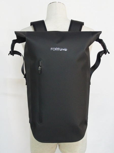 FORTUNA HOMME��NoSeam RollTopBackPack FHBP-001��BLACK�ڥե���ȥ��ʥ����