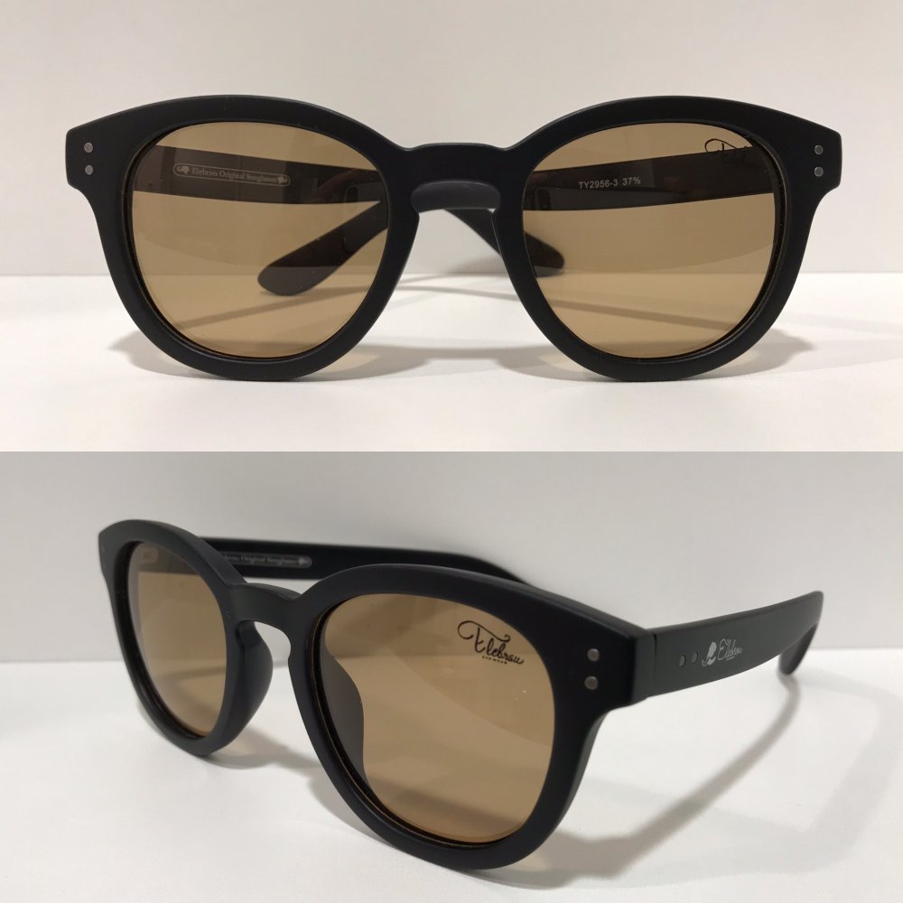 ELEBROU eyewear�֡ڥ������ա�No,354 Sedona Brown POLARIZED���и�������̻��͡ˡ� BLACK�ڥ���֥���