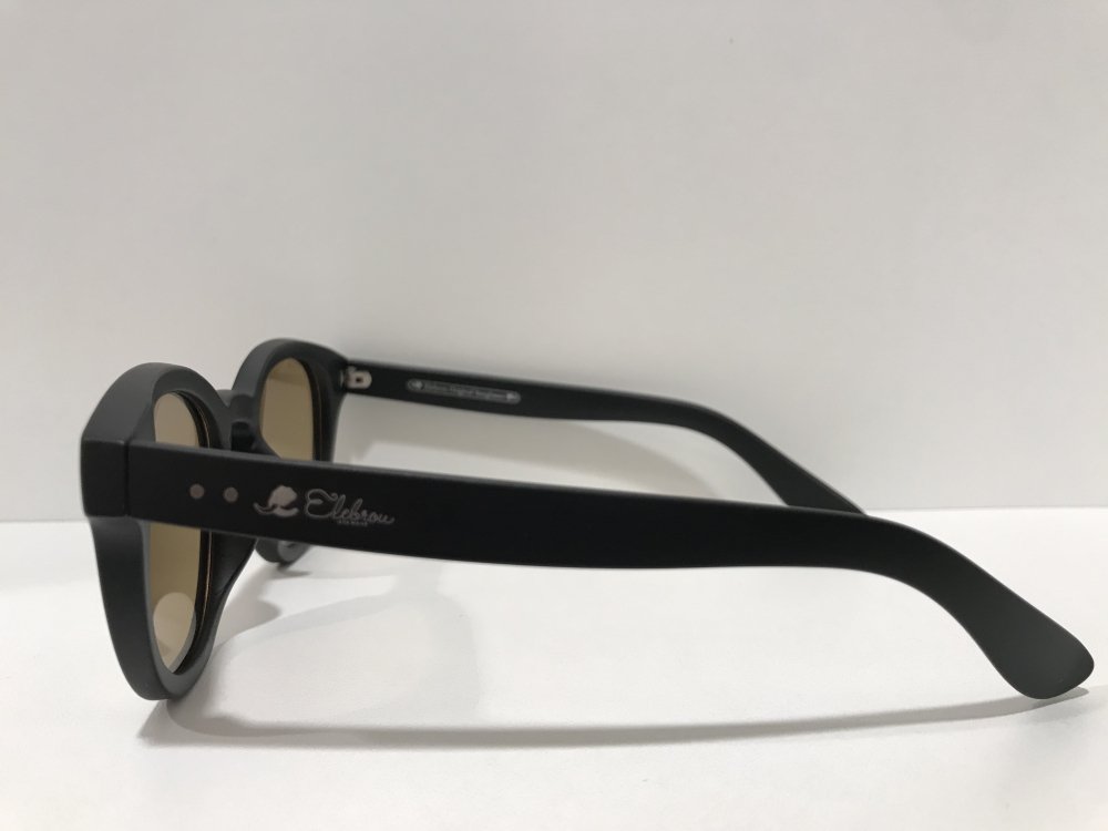 ELEBROU eyewear�֡ڥ������ա�No,354 Sedona Brown POLARIZED���и�������̻��͡ˡ� BLACK�ڥ���֥���
