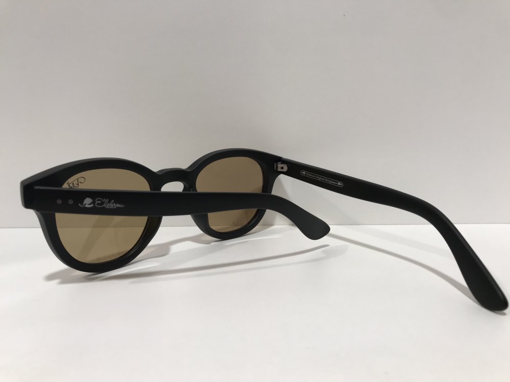 ELEBROU eyewear�֡ڥ������ա�No,354 Sedona Brown POLARIZED���и�������̻��͡ˡ� BLACK�ڥ���֥���