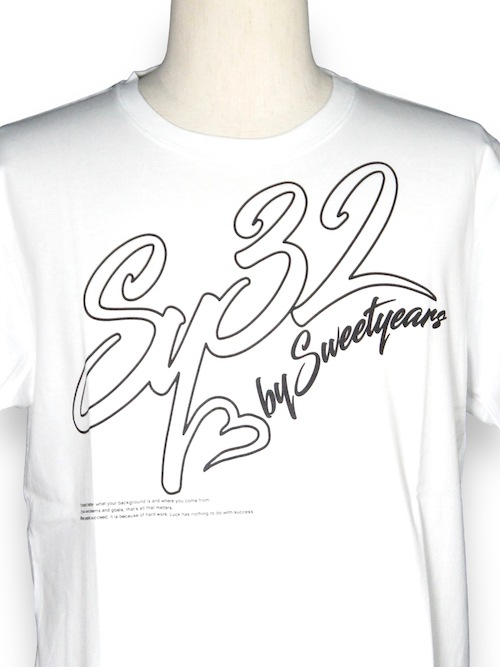 50%OFF T����� �ۥ磻�� SCRIPT BIG LOGO TEE 13423J WHITE SY32 by SWEET YEARS �����磻�����ƥ��ȥ��Х����������ȥ��䡼��